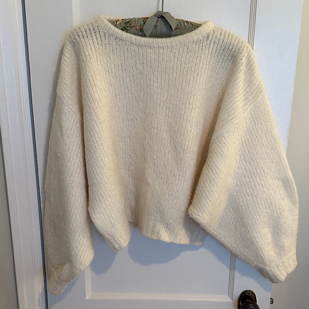 Atelier Delphine Ivory Women's Sweater, XS/S